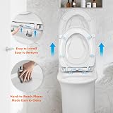 Ibergrif M41002-2 O Shape Family Toilet Seat with Child Seat Built-in view 8