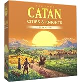 CATAN Cities &amp; Knights Board Game Expansion (6th Edition) Enhance Gameplay with New Challenges! Strategy Game for Kids &amp; Adults, Ages 12+, 3-4 Players, 90 Minute Playtime, Made by Catan Studio