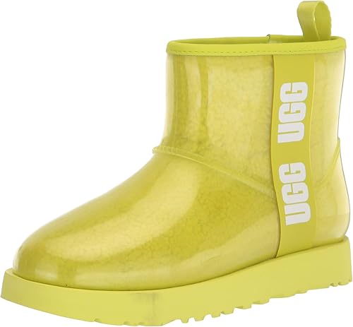 Amazon アグ 防水ブーツ Classic Clear Mini レディース レインシューズ