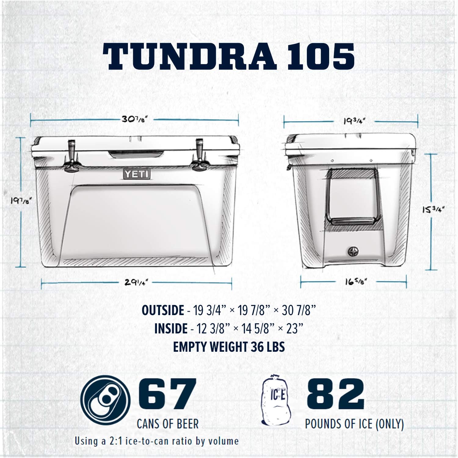tundra 105 cooler