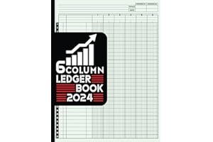 6 Column Ledger Book: Elevate Your Financial Mastery with Our Accounting Ledger Journal : The Ultimate Bookkeeping Log Book for Small Business ... is Your Essential Account Record Book