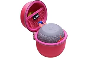 L LTGEM LTGEM Case Compatible with Ultimate Ears WONDERBOOM 4 / Play / 3/2 Portable Waterproof Speaker, Pink