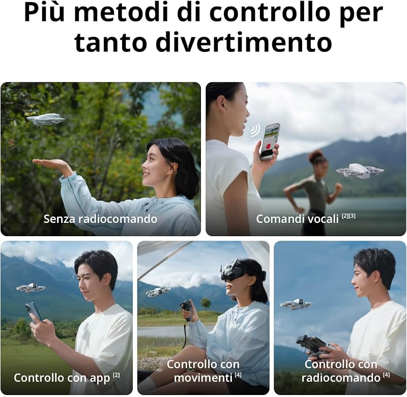 Neo Combo Fly More, mini drone con fotocamera UHD 4K per adulti