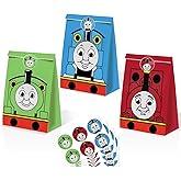 WQT 24 PCS Candy Bags - Train Party Favors & Birthday Party Supplies - Goody Treat Bags