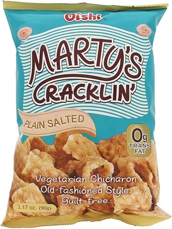 Oishi Martys Cracklin Plain Salted - 90 gm: Buy Online at Best Price in ...