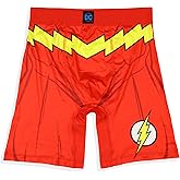 INTIMO DC Comics The Flash Boxer Briefs Men's Superhero Logo Snug Fit Underwear