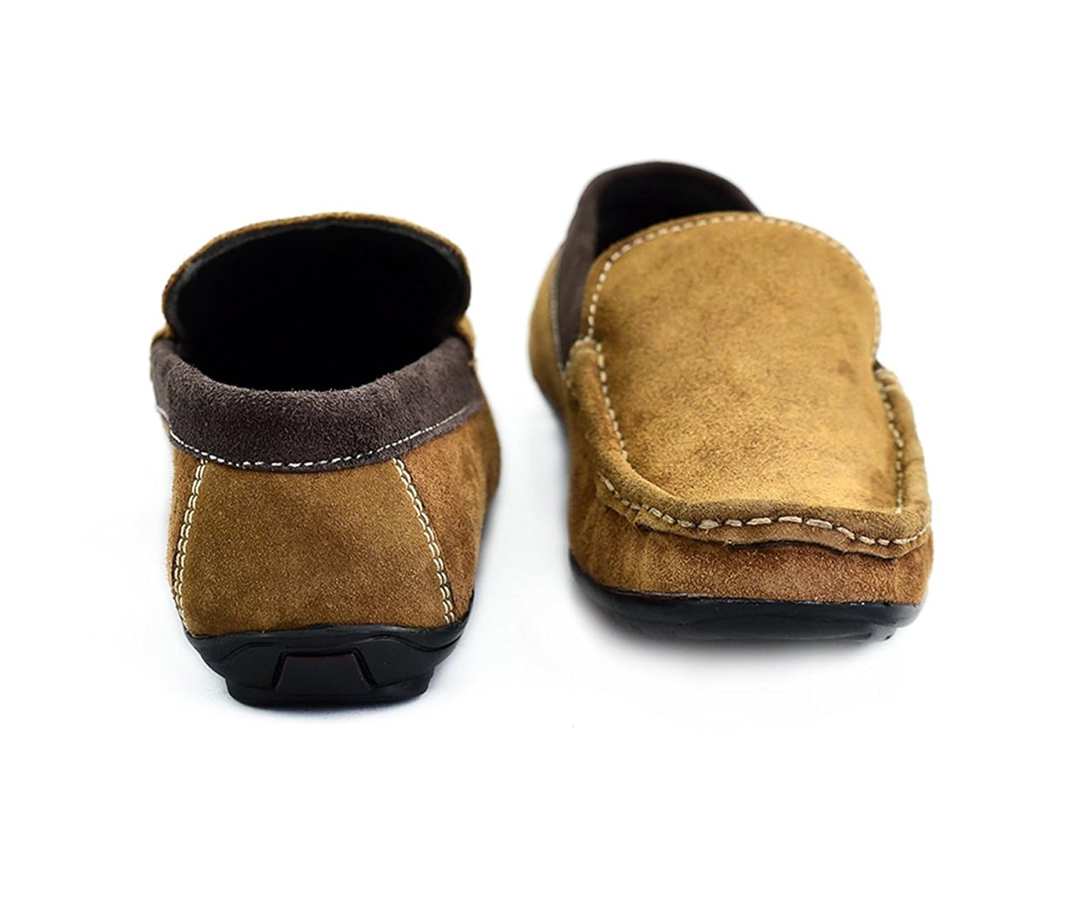 peter john leather's men's canvas loafer