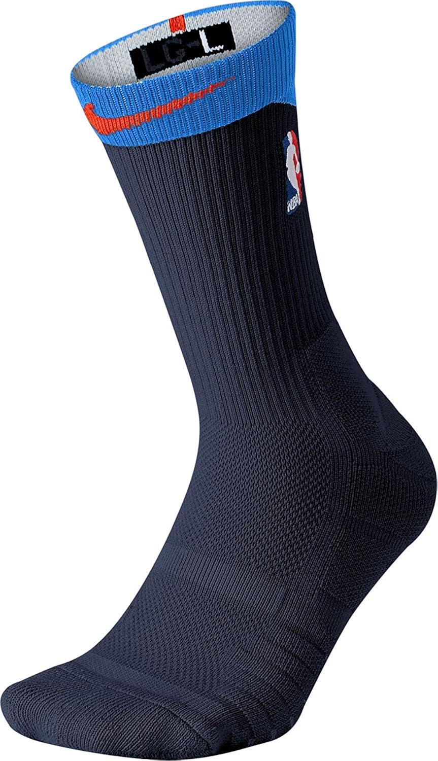 Nike NBA Elite Quick Crew - Calcetines de Baloncesto, XL, Azul ...