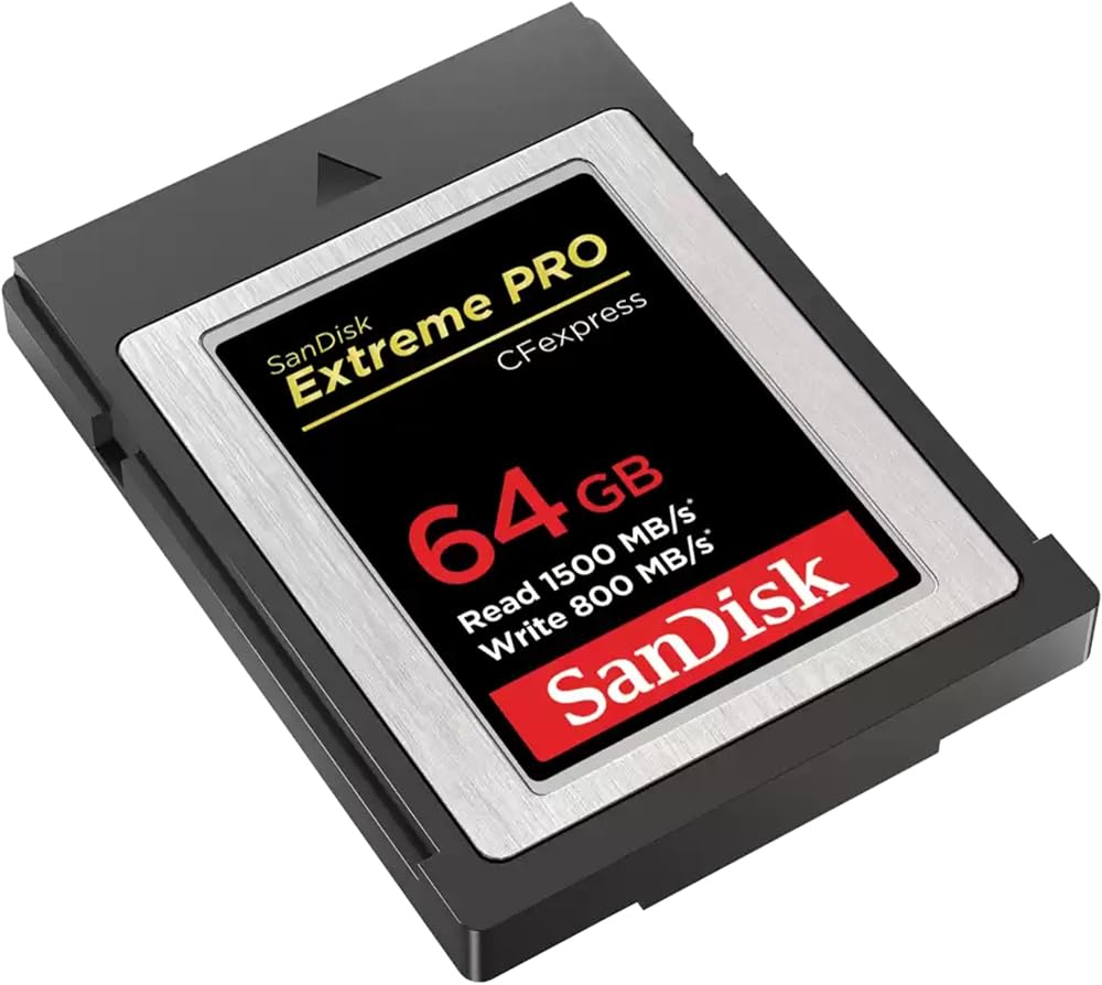 SanDisk Extreme PRO 64GB CFexpress Type B Card up to 1700MB/s Read 1400MB/s
