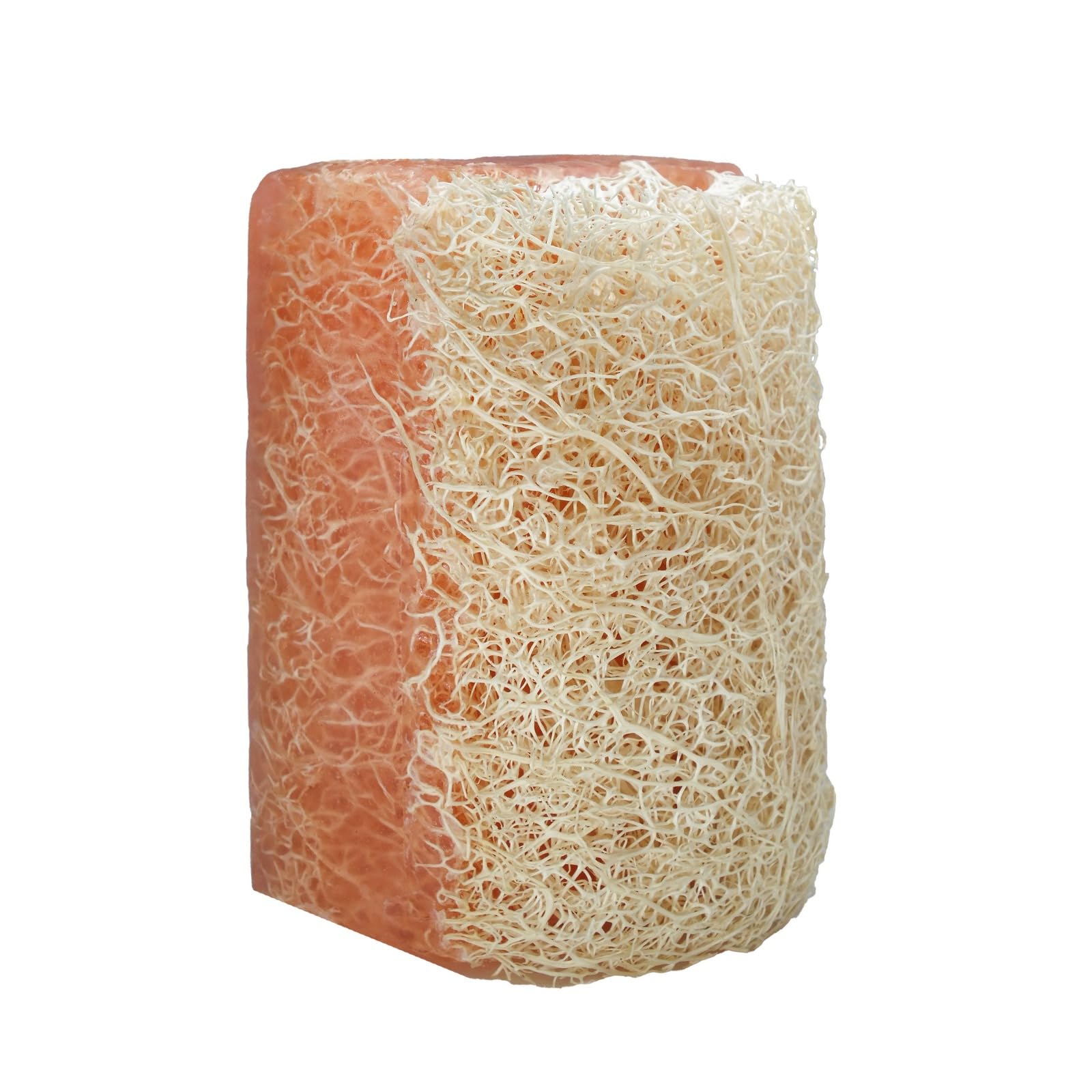 Cielche Natural Handmade Rose Soap Bar With Pumpkin Fiber 120gr | Antibacterial, Anti-fungal and Anti-Inflammatory,Antiseptic,Renew,Acne, Dermatitis and Eczema, (Rose)