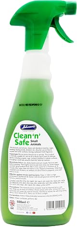 (2 Pack) Johnson's Vet Safe Pet Disinfectant for Small Animals 500ml view 3