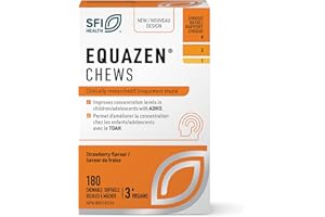 New Nordic Equazen Chews - Brain Health Supplement for Kids & Adolescents - Supports Concentration & Focus - Includes Fish Oi