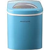 Frigidaire EFIC108-BLUE Counter-top Portable, Compact Ice Maker, Blue, 26 lb per Day