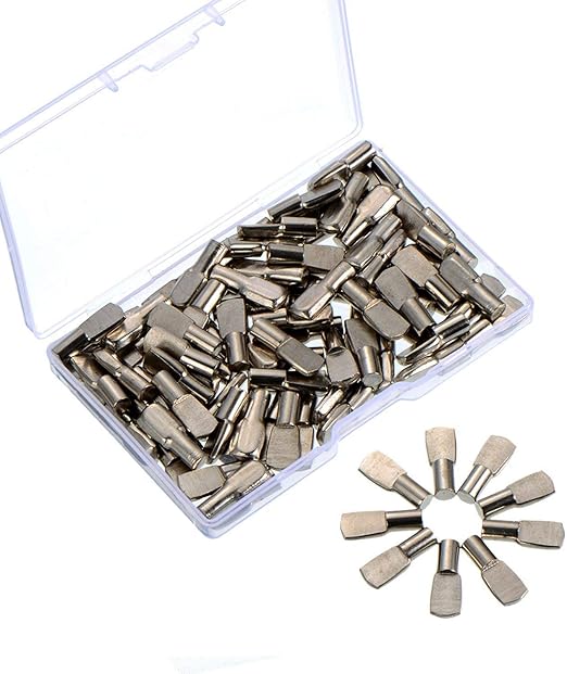 5 mm Pernos de Soporte de Estante Pasadores de Estante con Una Caja de