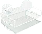 EasyPAG 2 Tier A4 Mesh In Trays Desk Tidy White 34x24.5x13.5 cm view 2