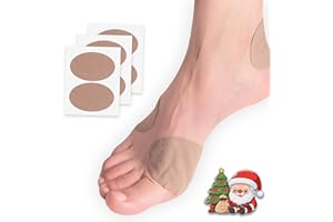 DECPROCH Moleskin for Blisters, Adhesive Moleskin Pads, Moleskin Padding for Feet, Shoes, Toes, Heel | Blister Prevention and Reduce Friction (20 Sheets - 40 Pieces Total)