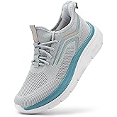 FitVille Men's Wide Walking Shoes Athletic Sneakers Lightweight Workout Slip-on Shoes for Flat Feet - Cloud Strider V1