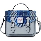 Islander® The Calton Satchel - Ladies Satchel With HARRIS TWEED - Small and Medium