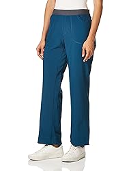 Carhartt Women's Flat Front Straight Leg, Navy, Large