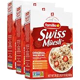 Familia Swiss Muesli Cereal, Original Recipe with Fruit and Nuts - Enjoy Hot, Cold or as Overnight Oats, 29 oz (Pack of 3)