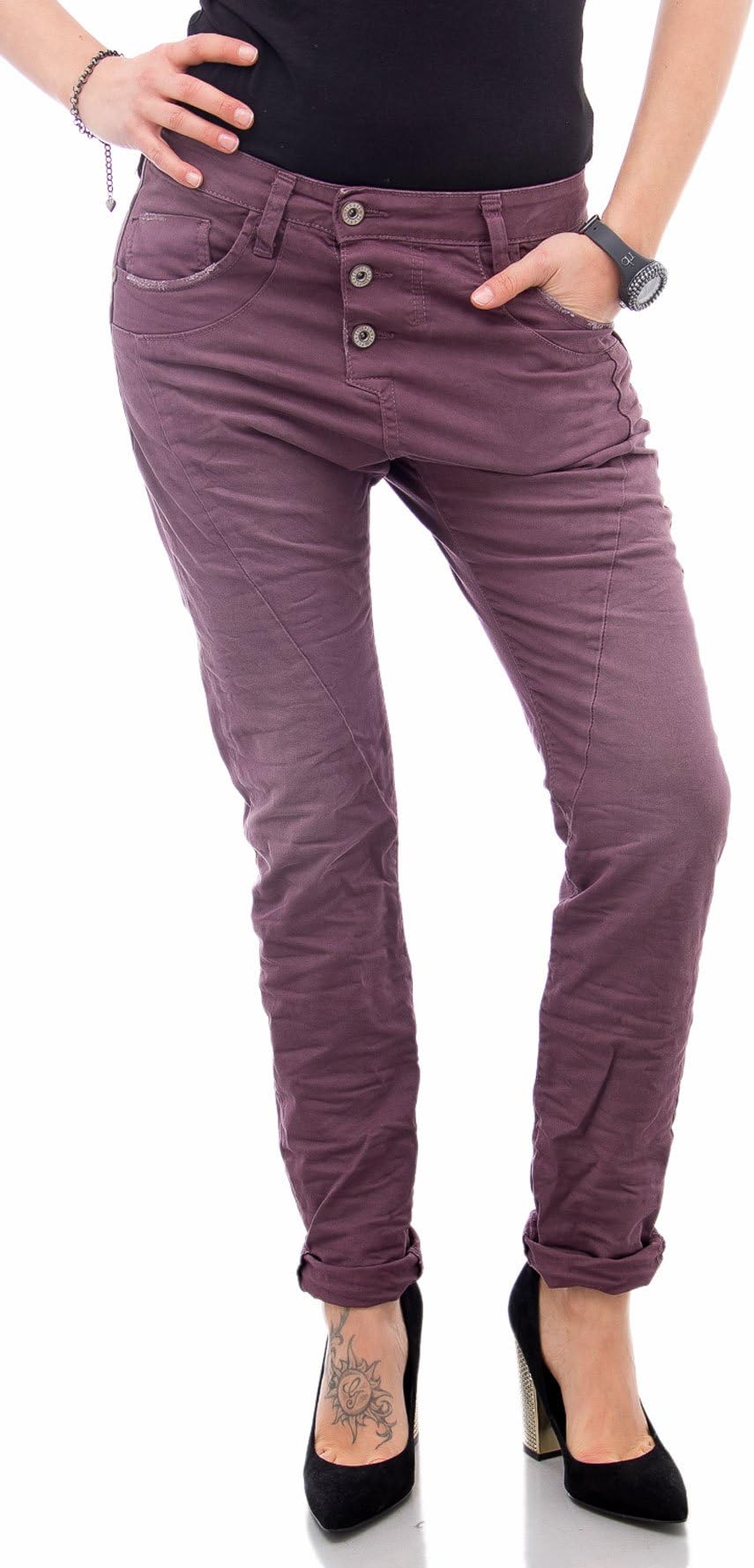 PLEASE Jeans Women Baggy Boyfriend P78