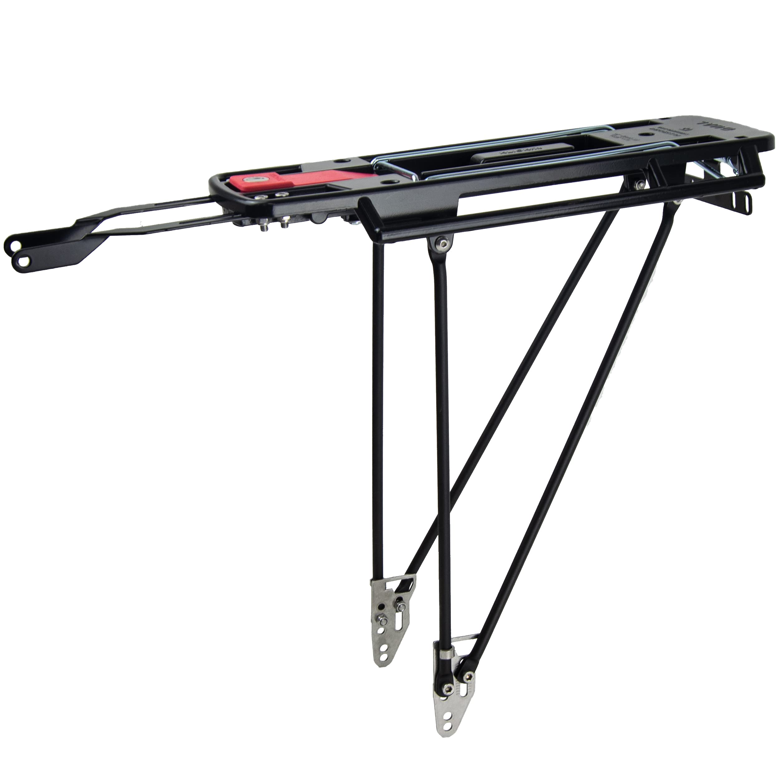 Pletscher Dual System Pannier Rack, Black, One Size
