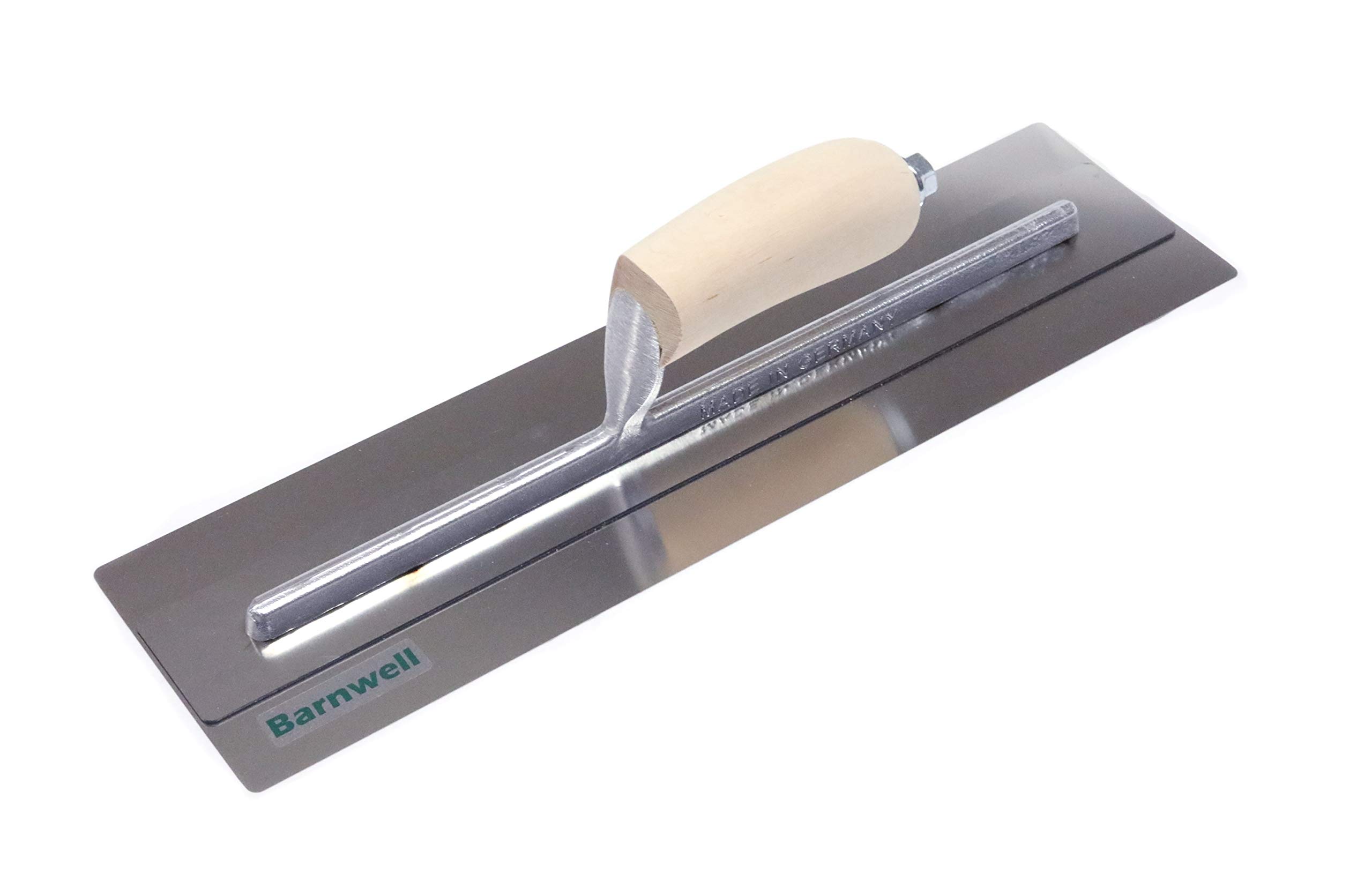 Barnwell Plasterflex Plastering Flexible Stainless Steel Finishing Trowel with Wooden Handle (12" - 18") (16")