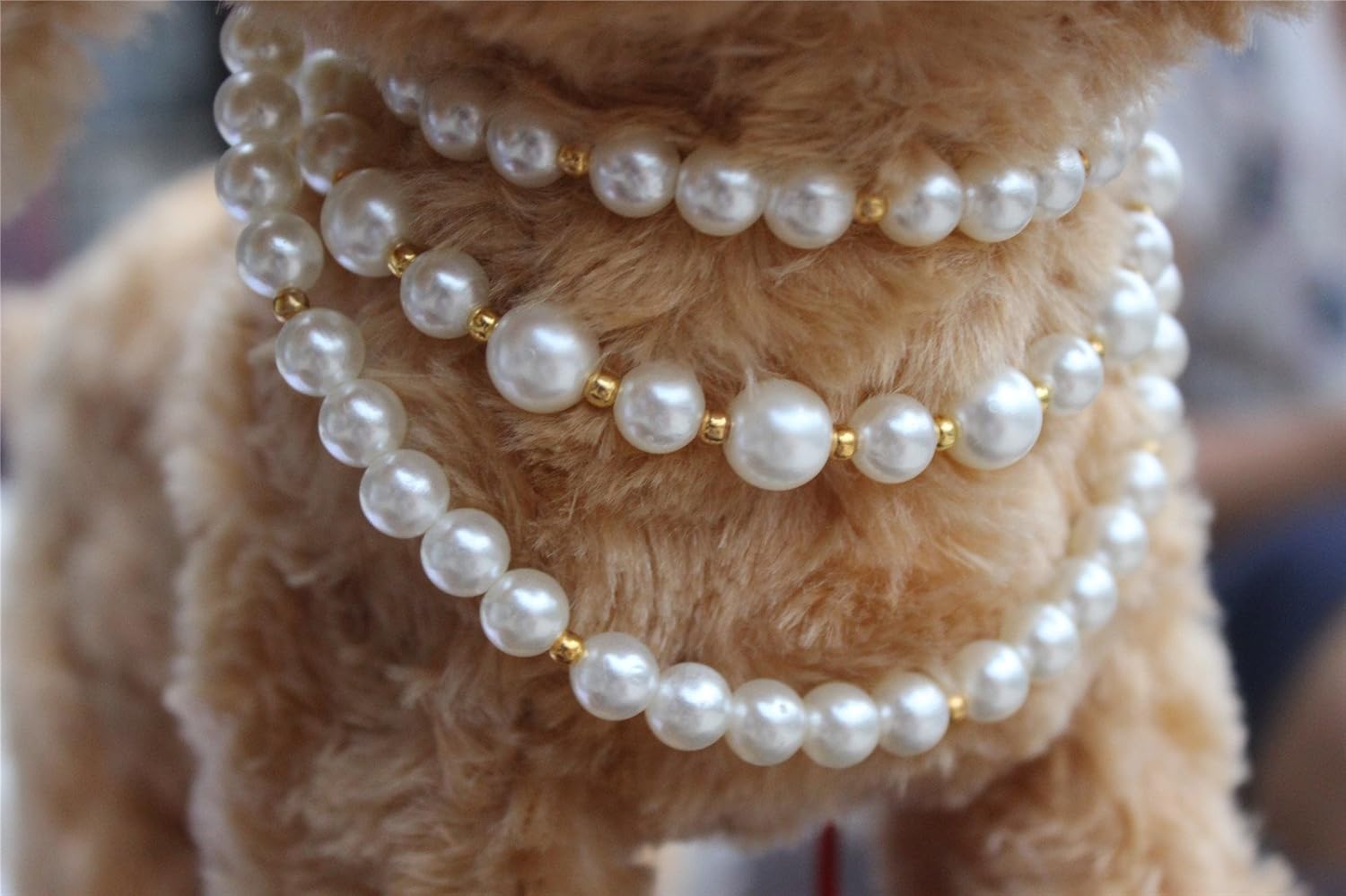 Amazon.com : 3 Sizes Handmade Cat Dog Necklace Jewelry 3 Layers with