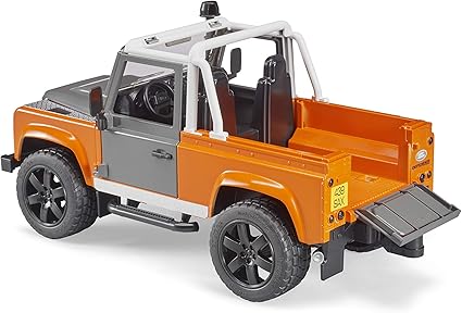 bruder land rover defender pick up