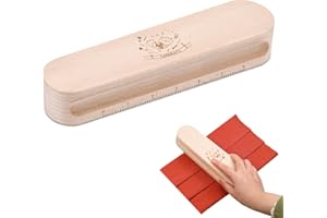 Fteven Tailors Clapper Wooden Clapper for Quilting, Professional Hardwood Tailors Clapper for Quilting and Ironing, Multipurpose Quilting Supplies Quilting Tools for Wrinkle Sewing, Fabric Folds