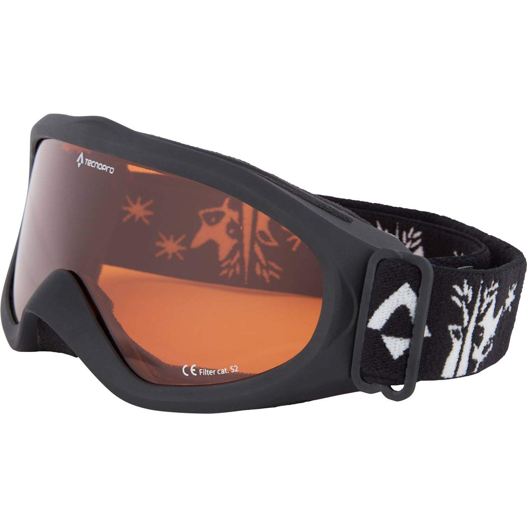 TECNOPRO Snowfoxy Ski goggles Black/Black One Size
