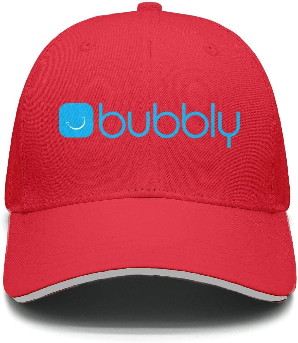 AbbyLexi Unisex Washed Twill Baseball Cap Adjustable Peaked Sandwich Hat