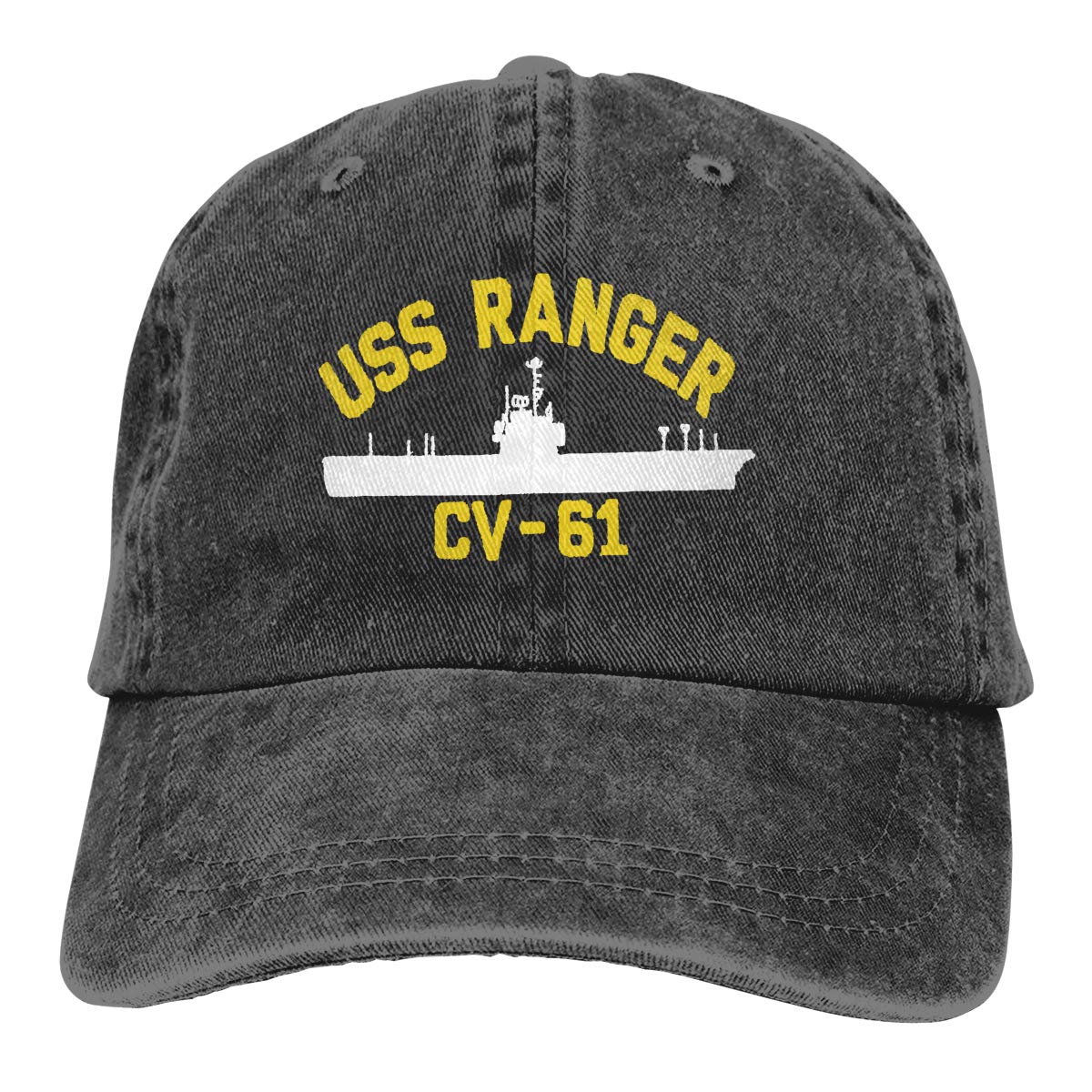 Sendyniu5 USS Ranger CVA-61 Denim Hats 