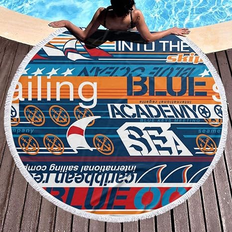 Amazon Co Jp かっこいい 英語 ポスター おしゃれマット ビーチマット ビーチシート ラウンドビーチタオル 大判バスタオル 超吸水 折り畳み 簡単収納 持ち運び便利 軽量 水洗いok 多用途 ホーム キッチン
