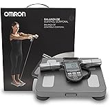 "Balança Digital Omron HBF514C - Medição Precisa e Completa de Peso, Corporal e Fitness, 7 Indicadores Corporais, Memória P/ 