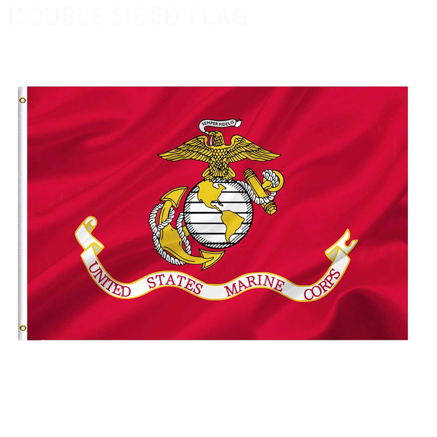 N&B Marine Corps USMC Flag 3x5 Outdoor Heavy Duty 100 Polyster United