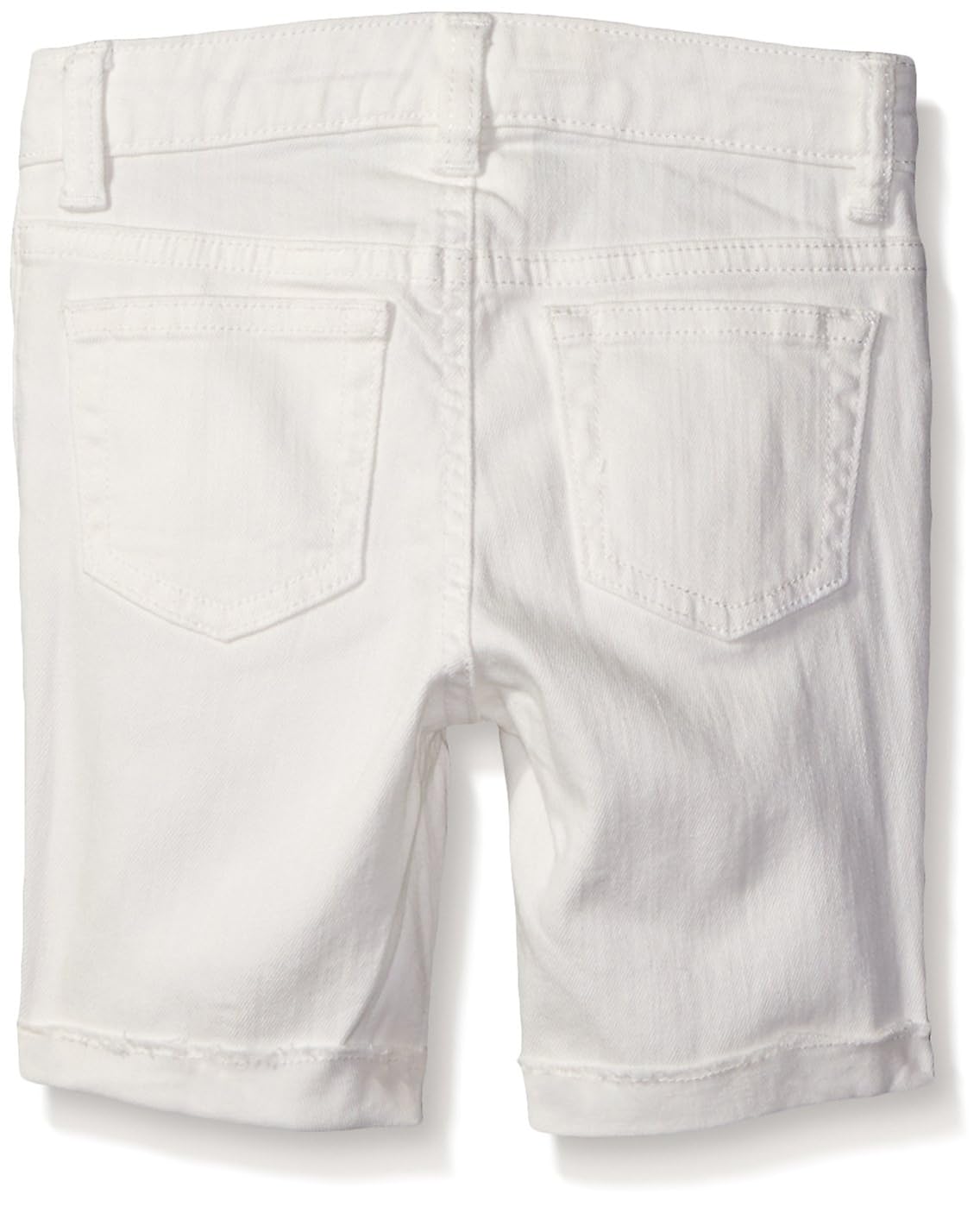 girls white bermuda shorts