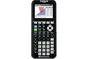 ENENFEIFEI Scientific Python Graphic Calculator, Folima TI-84 Plus CE Color Graphing Instruments, Black 7.5 Inch