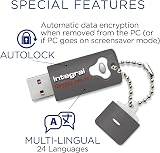 Integral 8GB Crypto-197 256-Bit USB Secure Drive FIPS 197 AES 256 view 4