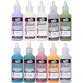 Tulip 10 Color Dimensional Paint, Multicolor, 10 Count (Pack of 1)