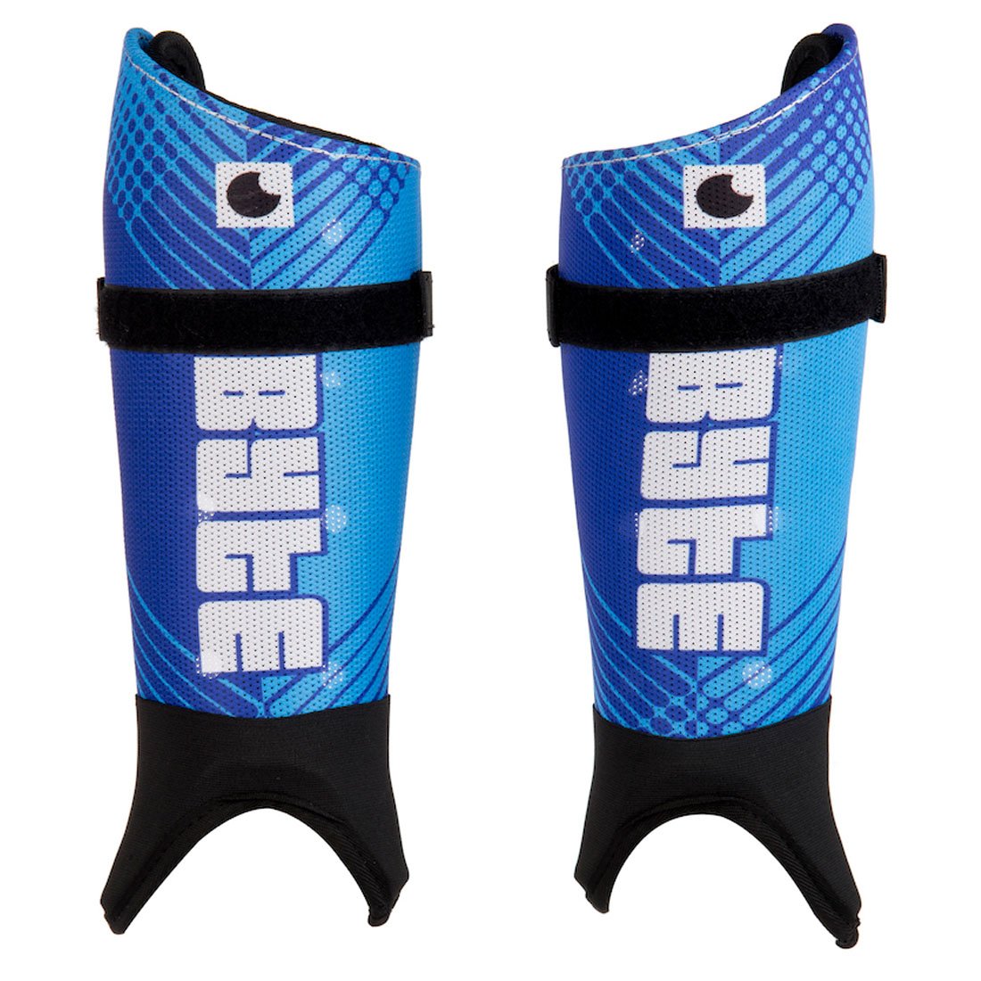 BYTE ZT SUBLIMATED HOCKEY SHINGUARDS BLUE (LARGE)