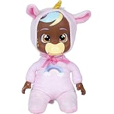 Cry Babies Tiny Cuddles Jassy - 9 inch Baby Doll, Cries Real tears, Pink