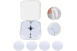 JIAN BOLAND 50 pcs NFC Tags, NTAG215 NFC Tags Blank White Card NFC Stickers NFC Coin Cards Compatible with TagMo and Amiibo with Adhesive Back for Easy Fixing and Storage Box