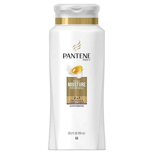 PANTENE PRO-V DAILY MOISTURE RENEWAL 2 IN 1 SHAMPOO & CONDITIONER 20.1 FL OZ