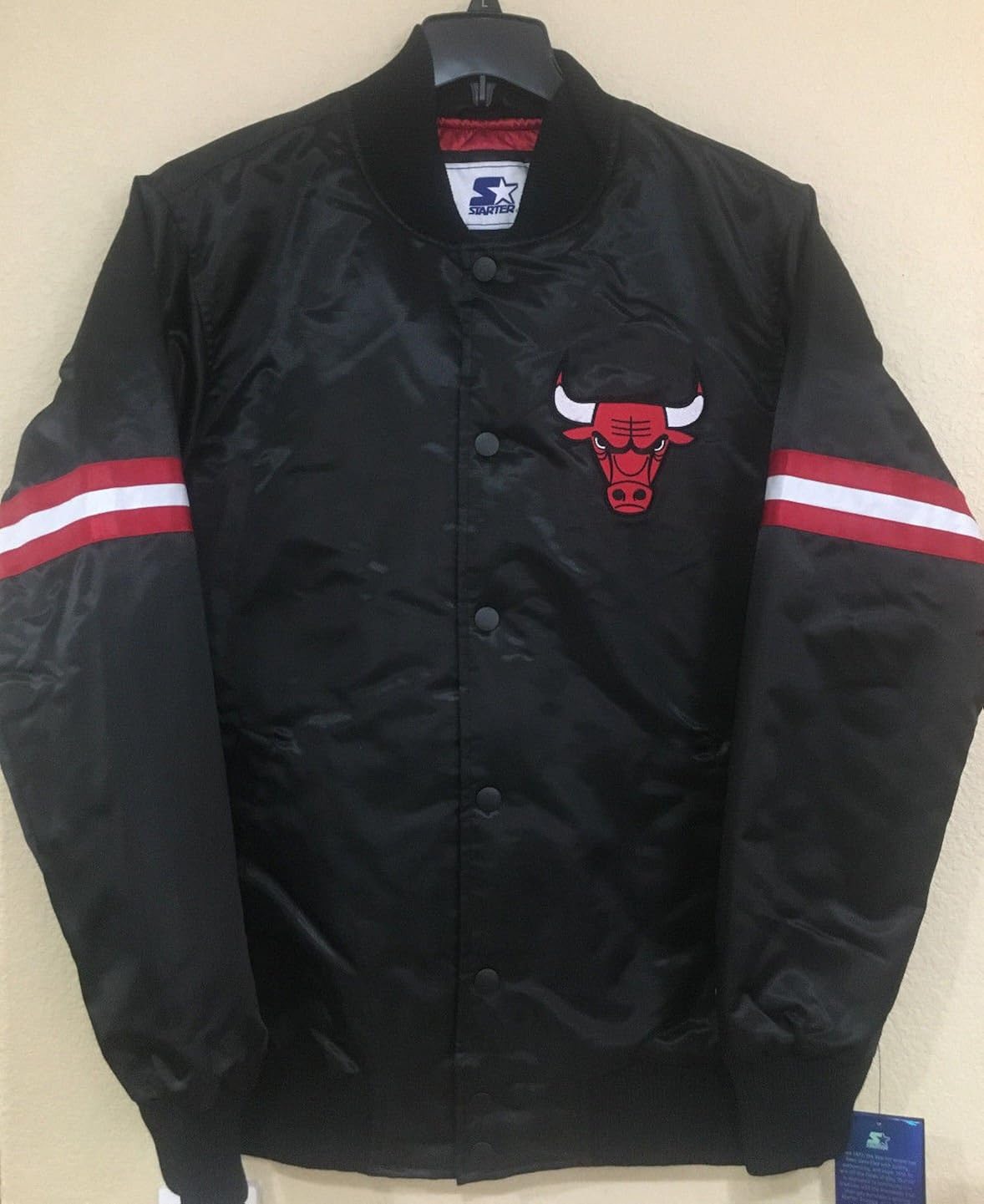 men chicago bulls bomber jacket