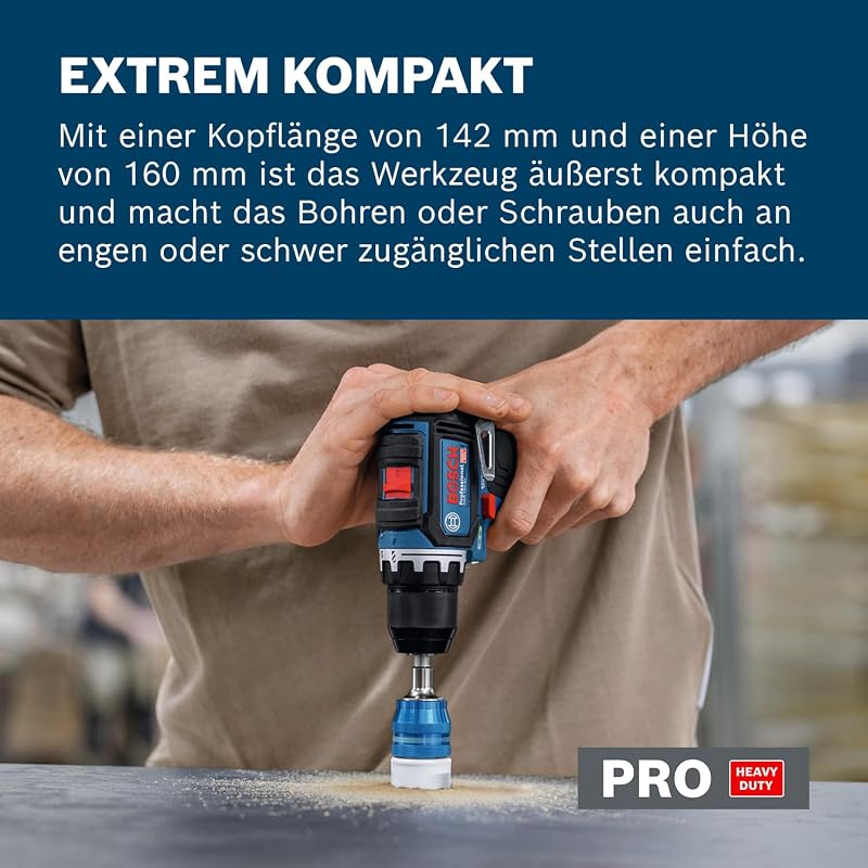 12V System Akku-Bohrschrauber GSR 12V-32 (Advanced KickBack Control, bürstenloser Motor, inkl. 2,0-Ah-Akku, GAL12V-20, Werkzeugtasche) Battery Powered