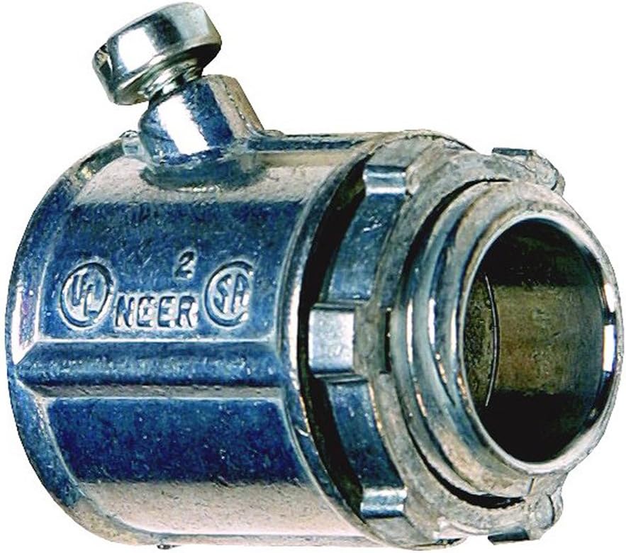 Sigma Electric ProConnex 44091 Set Screw Flex Connector 3/4Inch, 3Pack Conduit Fittings