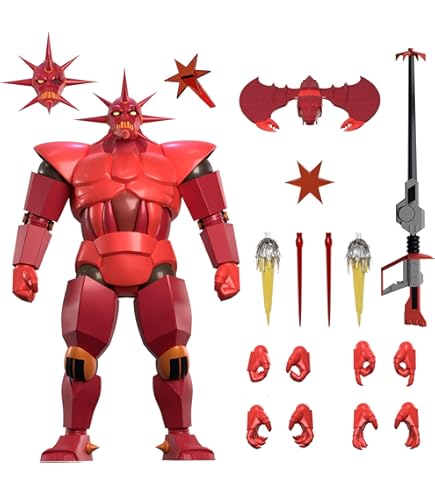 Amazon.com: Super7 ULTIMATES! SilverHawks Steelwill (VAC Metal Toy