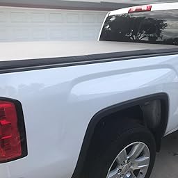 Amazon Com Customer Reviews Tonno Pro Hard Fold Hard Folding Truck Bed Tonneau Cover Hf 158 Fits 2014 18 19 Ltd Lgcy Gmc Sierra Chevrolet Silverado 1500 6 6 Bed 78 8