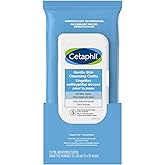 Cetaphil Gentle Skin Cleansing Cloths - Face and Body Wipes - Removes Dirt, Oil and Makeup - Non Irritating, For Sensitive Sk